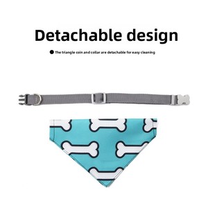 Songshan Toys Custom Printed Triangle Dog <strong>Scarf</strong> <strong>Pet</strong> Clothing Accessories Cute Cartoon <strong>Scarves</strong> Bow <strong>Tie</strong> Dog <strong>Pet</strong> Cat Bandana - Product Image 5