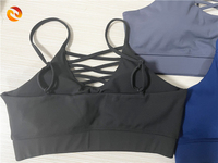 Ensemble de sport 3 pièces personnalisé avec logo 2025 pour femme : soutien-gorge de sport sans couture, leggings taille haute, tenue de sport athlétique pour gym, fitness et yoga