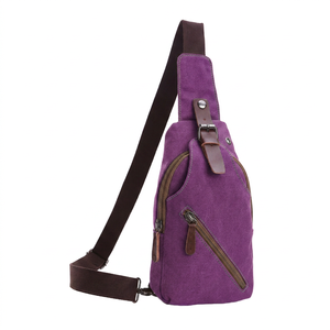 Sac bandoulière unisexe vintage en velours côtelé, dernière conception, étanche, durable, antivol, pour l'été, sport de plein air, avec fermeture éclair personnalisable - Product Image 3