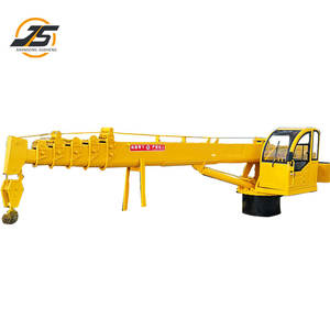 เครนยกแขนไฮดรอลิกสำหรับขนถ่ายท่าเทียบท่าเรือตกปลามีเสถียรภาพ - Product Image 4