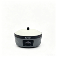 EFIX F7 +Ebase Rover et Station de Base de Grade Industriel avec Station Radio Externe, Ensemble Station de Base RTK et Rover