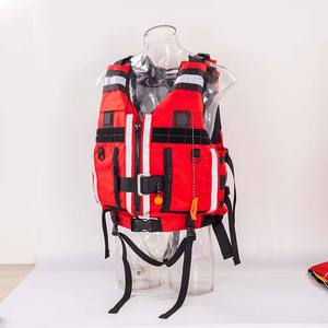 Gilet de <span class=keywords><strong>sauvetage</strong></span> en PVC imperméable NBR de 150N pour les opérations de <span class=keywords><strong>sauvetage</strong></span> à flottabilité élevée, gilet de <span class=keywords><strong>sauvetage</strong></span> pour <span class=keywords><strong>kayak</strong></span> - Product Image 4