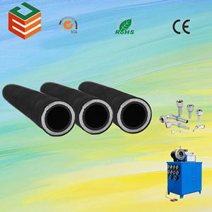 Selang Hidrolik 1/4"-2" 4SH |   Tekanan Tinggi, Tahan Lama & Tahan Minyak |   untuk Mesin Industri |   Sampel Gratis - Product Image 1