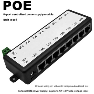 Nhà máy <span class=keywords><strong>8</strong></span> cổng <span class=keywords><strong>PoE</strong></span> phun RJ45 DC 12-48V Mô-đun Cung cấp điện thụ động Adapter Power over Ethernet <span class=keywords><strong>POE</strong></span> splitter - Product Image 6