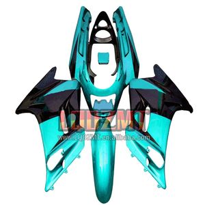 Kit de carrocería para <span class=keywords><strong>KAWASAKI</strong></span> <span class=keywords><strong>NINJA</strong></span> ZZR250 ZZR <span class=keywords><strong>250</strong></span> 90-99 190LQ.77 1990 1991 1992 <span class=keywords><strong>1993</strong></span> 1994 95 96 97 98 99 Carenado negro cian - Product Image 1