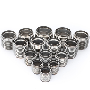 不锈钢柔性金属连接波纹波纹管补偿器，带光滑衬垫 - Product Image 2