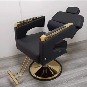 Barbershop Salon Modern Synthetic Leather Barber Chair for Salon and Spa Use Dedicated to Commercial Hairdressing - Product Image 5