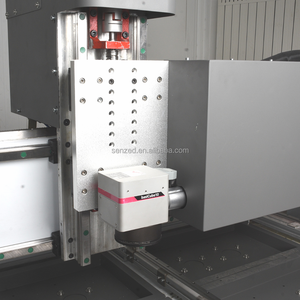 Machine de gravure et de sablage au laser à fibre de type portique pour miroirs en verre avec refroidissement par eau pour miroirs de salle de bain - Product Image 3