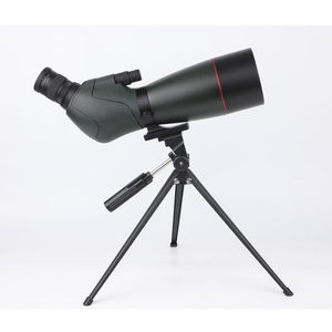 Longue-vue 25-75X avec oculaire rotative, mise au point à 6 m, blindage en caoutchouc et adaptateur pour téléphone pour l'observation en extérieur - Product Image 2