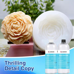 מפעל סין לספק איכות גבוהה עמוק גופרתי ב אב שני מרכיבים פלטינה ריפוי נוזל סיליקון גומי עבור עובש ביצוע דפוס - Product Image 2