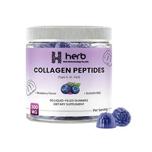 Gommes à mâcher sans sucre, remplies de collagène et de peptides - pour une peau, des cheveux et des ongles sains - Product Image 1