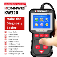 Escáner Portátil para Automóviles KONNWEI OBDII, Herramientas de Diagnóstico para Automóviles Obd 2, Escáner Automotriz Profesional, Diagnóstico de Automóviles