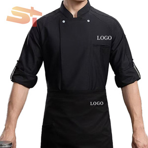 Camisa de <span class=keywords><strong>Chef</strong></span> SIKE de Manga Larga Resistente al Aceite para Comedor, Cocina Occidental, Repostería, Otoño-Invierno - Product Image 6