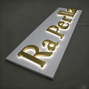 कस्टम बैकलिट 3 डी चैनल पत्र में अस्पताल के स्कूल बैंक के लिए साइनेज - Product Image 3