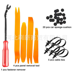 Kit de 460 attaches universelles en plastique pour carrosserie automobile, 19 types, pour réparation et remplacement des garnitures automobiles - Product Image 4