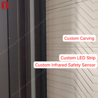 Pintu Gulung Aluminium CNC Bolang, Pintu Garasi Premium, Pembuatan Presisi, Produsen ODM, Komunitas Kelas Atas