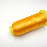Série Orange - Fil de broderie en polyester haute ténacité 108D/2 pour broderie machine, crochet et couture (teint) Vente en gros