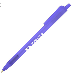 Bolígrafo Translúcido Personalizado con Logotipo, Producción en 24 Horas, Mecanismo Retráctil, Detalles Plateados, Impresión Serigrafiada, Venta al Por Mayor - Product Image 1