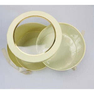 <b>Round</b> gift transparent PVC cylindrical flower <b>box</b>, transparent packaging <b>box</b>, customizable according to demand - Product Image 6