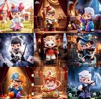100% Authentique TNT Nouveau Jouet Rayan N°7 Tente Boîte Mystère Figurine PVC Personnage de Cirque Fantastique Sci-Fi Décoration de Bureau à Collectionner Fabriqué en Chine