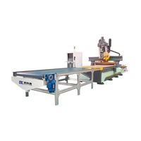 Machine CNC industrielle intelligente pour le nesting et le perçage PTP, pour le traitement des plaques de bois