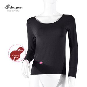 S-SHAPER sans couture Shapewear Cami Tops Emana Fiber Léger Respirant Réduit la Cellulite Vergetures Mince Léger Stretch - Product Image 5