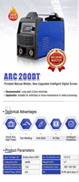 Machine à souder MMA classique IGBT Inverter MMA -250 300 400 Ampères, soudeuses portables à l'arc, outils de soudage