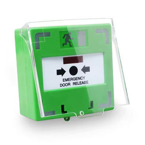 Botón <span class=keywords><strong>de</strong></span> Apertura <span class=keywords><strong>de</strong></span> Puerta <span class=keywords><strong>de</strong></span> Emergencia LED Verde Reajustable <span class=keywords><strong>de</strong></span> 12/24 V CC con Cubierta para Sistema <span class=keywords><strong>de</strong></span> <span class=keywords><strong>Alarma</strong></span> <span class=keywords><strong>de</strong></span> Incendio <span class=keywords><strong>de</strong></span> Puerta - Product Image 1