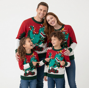 <span class=keywords><strong>Pull</strong></span> à manches longues pour enfants, motif dinosaure <span class=keywords><strong>de</strong></span> Noël, coloré, unisexe, haut <span class=keywords><strong>de</strong></span> fête - Product Image 4