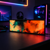 Cadre d'art en acrylique rétroéclairé RGB, boîte à lumière LED, affichage d'images éclairé, boîte à lumière pour collectionneurs d'art et artistes