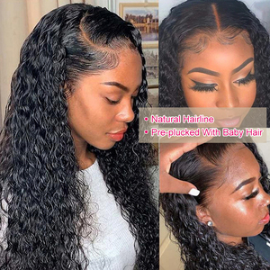 Raw Vietnamese Hair Burmese Curly 40 Inch 13x6 HD Lace Glueless <b>Front</b> <b>Wig</b> Body Wave Virgin Cuticle Aligned Human Hair <b>Wigs</b> - Product Image 6