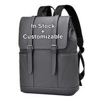 Sac à dos pour ordinateur portable, sac à dos décontracté pour affaires, portable, résistant à l'eau, quotidien, personnalisable, en stock