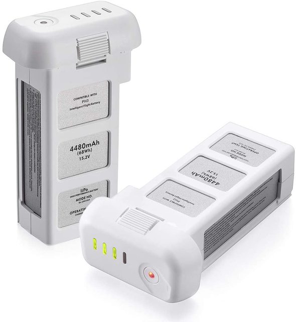 15.2V 4480mAh Replacement Lipo Battery for DJI Drone Phantom 3, Standard, Advanced, Professional and 4K