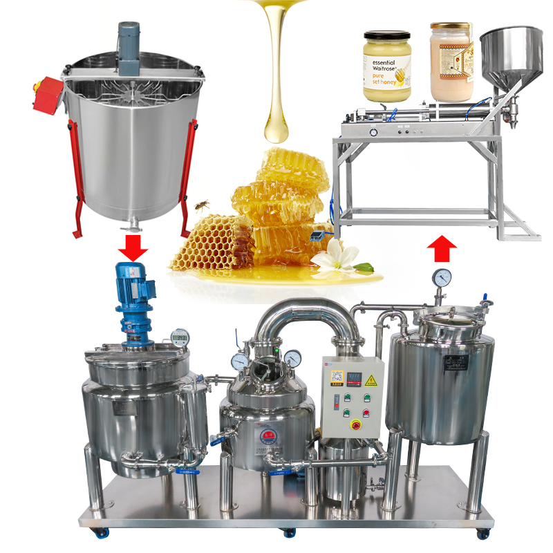 Заводская поставка, производственная линия по переработке меда 0,5-5 т/д, 100-500 мл, аппараты для переработки Меда, продаваемые в Эфиопии/Непале