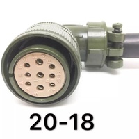 Connecteurs d'aviation MS3108A MS3108B 18-10 20-4 20-18 20-29P 22-22 24-11S pour servomoteurs, encodeurs, bases de frein et câbles d'alimentation de servomoteurs