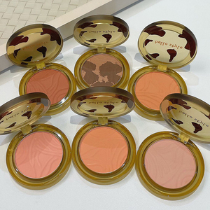 Fard à joues <span class=keywords><strong>contouring</strong></span> Amber de marque interne, poudre tout-en-un hautement pigmentée, aspect naturel nude, texture fine, couleur changeante pour le visage - Product Image 1