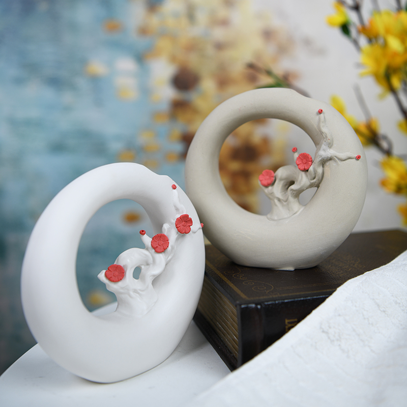 Высококачественная фарфоровая керамическая ваза с ручным принтом для домашнего декора, подарки на свадьбу