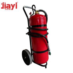 ถังดับเพลิงแบบรถเข็นขนาด 25-100 กก./ลิตร พร้อมล้อ ความจุ 25 กก. 50 กก. 70 กก. 100 กก. สำหรับผงเคมีและโฟม - Product Image 3