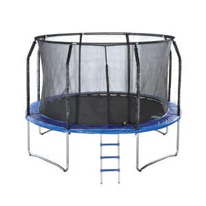 आउटडोर trampoline बाड़ों के साथ पार्क उपकरण वाणिज्यिक फिटनेस trampoline
