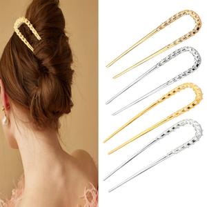 Forcina per Capelli Semplice ed Elegante in Lega per Donne, Versatile e di Alta Qualità, Accessorio per Acconciature Hanfu - Product Image 2