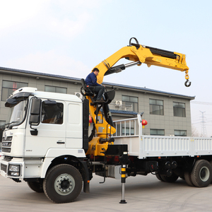 Grue montée sur camion de 1 à 34 tonnes, grue articulée à flèche en acier haute résistance de 16T, grue de chargement hydraulique pliable robuste - Product Image 2
