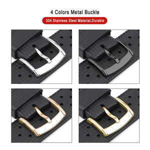 Correa de reloj de liberación rápida transpirable de alta calidad de 20mm y 22mm para <span class=keywords><strong>Casio</strong></span> para Seiko Green Water Ghost - Product Image 5