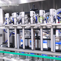Ligne de production de remplissage de bouteilles ZXSMART pour shampooing, lotion, crème, gel douche, détergent liquide
