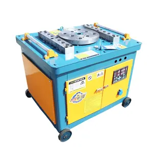 Máy Uốn Ống Cnc Bán Chạy Nhất Của Nhà Cung Cấp Máy Uốn Cốt Thép GW50 Máy Uốn Tấm Seel Không Tốn Kém