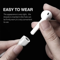 Sangle d'écouteur magnétique pour Airpods 1 2 3 pro Sangle de cou anti-perte Cordon de casque en silicone Corde de câble