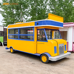 JINLIJING Remorque de restauration personnalisée, bar mobile, jus, bière, entièrement équipée, café, crème glacée, hamburger, pizza, camion de restauration rapide - Product Image 4