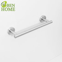 Acier inoxydable Salle De Bains Accessoires Plaque Brossé 4 Pcs Salle De Bains Accessoires Ensemble