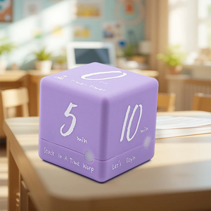 Minuterie de cubes de vitesse électrique de haute qualité nouveau design en plastique ABS de petite taille écologique pour une utilisation en cuisine - Product Image 1