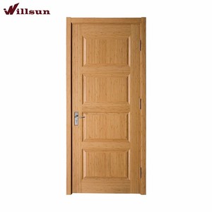 China de fábrica Puerta de Kerala diseños de la India la puerta de la Casa de la puerta principal de madera de teca precio - Product Image 3