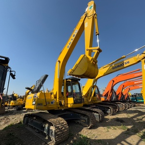 รถขุดมือสอง Komatsu PC200 สภาพ 90% พร้อมใช้งานหนัก ขาย - Product Image 1